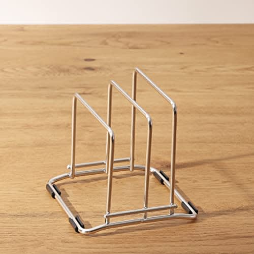 Pearl Metal Stainless Steel Cutting Board Stand, At Aqua, HB-3946