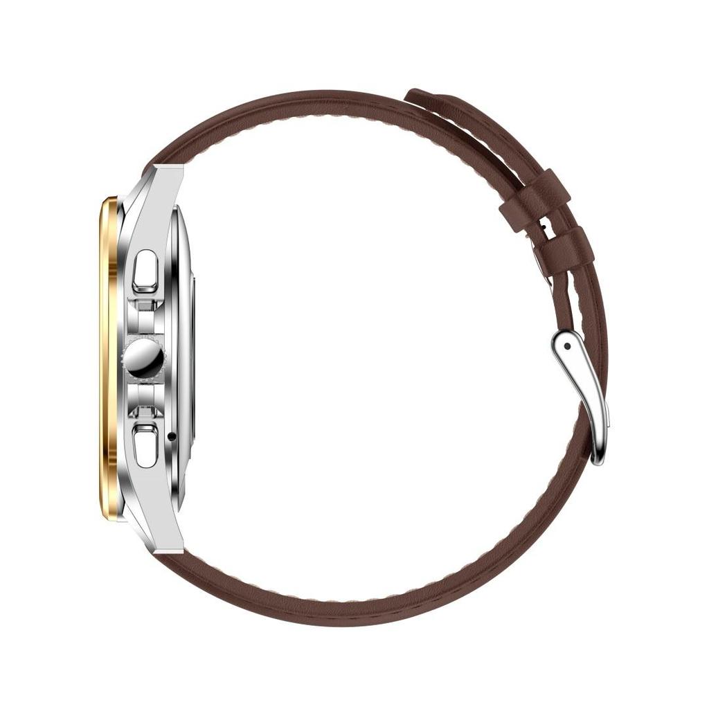 Rainbuvvy KC83 Bluetooth Call Smartwatch 1.43inch Ronde Scherm JL7013A6 Android 1ATM Waterdicht Horloge 450mAh Ondersteunt Meerdere Talen Hartslag