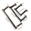 Natural Wood Perch Parrot Bird  Grooming Stand Bar Grinding Claw Toy For Small Medium Birds Easy To Install JJ1546