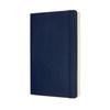 Moleskine Classic Expanded Notebook (400 Pages), Softcover, Horizontal Ruled, Large Size (13cm X 21cm), Sapphire Blue, QP616EXPB20