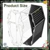 Acrylic Reptile Feeding Box Spider Lizard Palace Breeding Box High Transparency Visual Ventilation Ecological Tank