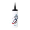 Ice Hockey Sports Leak-Proof 1L Portable Water Cup with Long Straw and Two Mouth Types