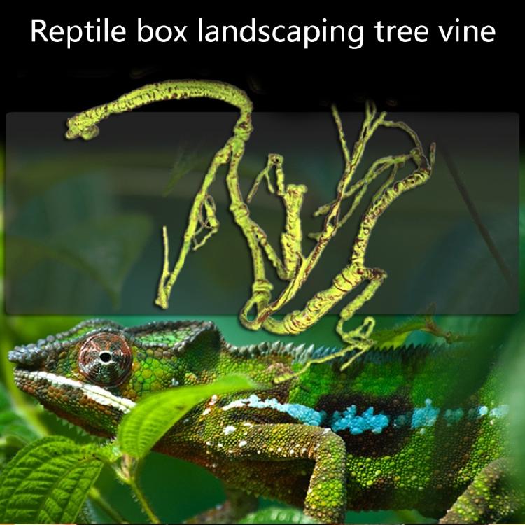 Natural Lookings Realistic Vine Safe Artificial Climbing Vine For Terrariums Decors For Various Amphibian Habitats