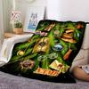 Custom Name "Harry's Magical Adventure" blanket for Couch & Bed, Plush Cozy Fuzzy Blanket Super Soft & Warm Blankets for Fall and Winter. 090864