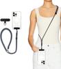 Universally Minimalist Wrist Strap Phone Crossbody Lanyard with Adjustable Drop-Proof DesignTether Tabs for All Mobile Phones