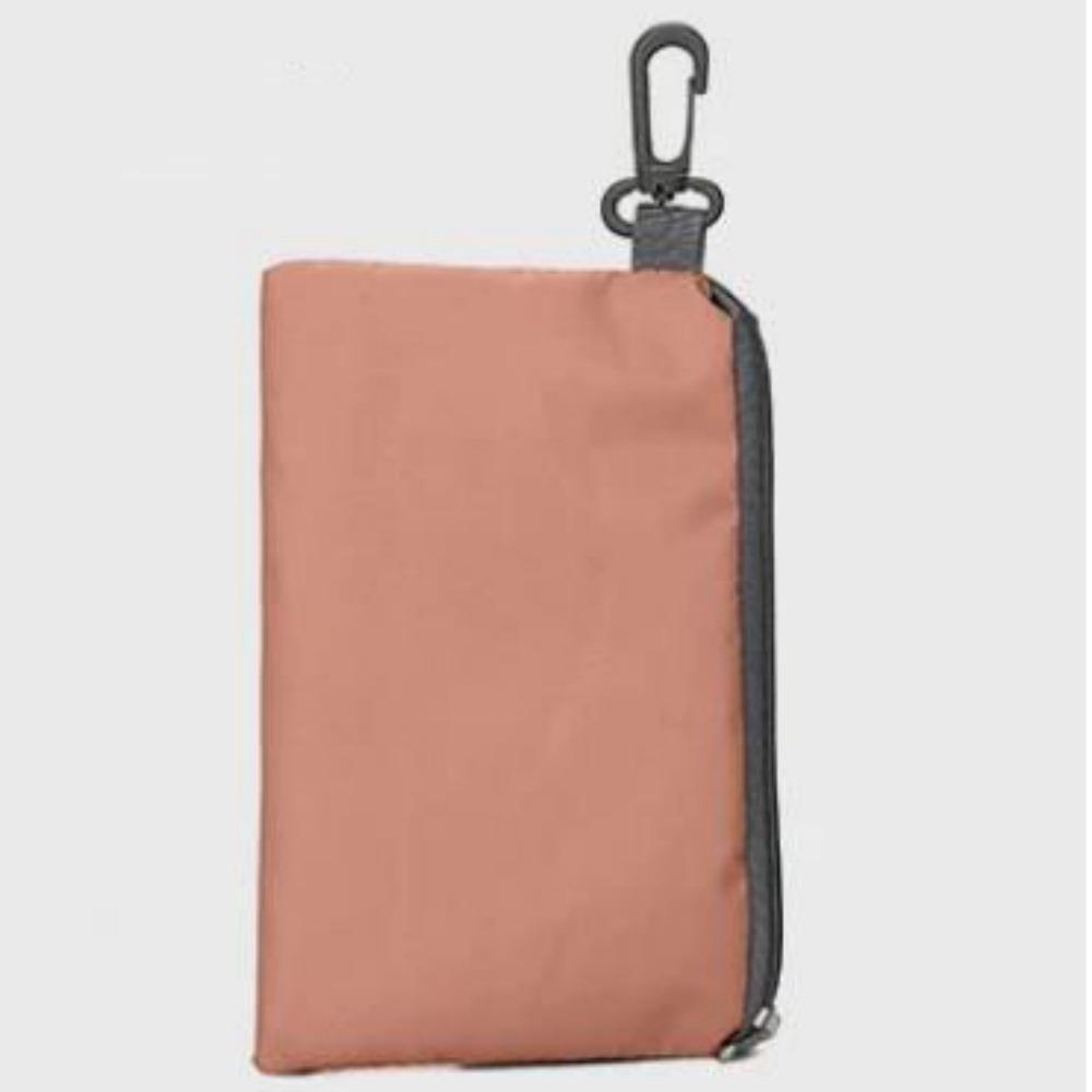 Pure Color Swimming Bag Pouch with Hook Zipper Camping Hiking Storage Bag New Pocket Pouch