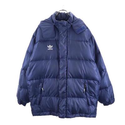 Adidas 80er Jahre ADS-8400 Descente Vintage Kleeblatt-Logo Kleeblatt-Logo Daunenjacke Herren Gebraucht