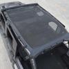 Sunshade Full Mesh Shade Top Anti-UV Leateher Top Cover for Jeep Wrangler JL 2018 Up  4-Door Version Provide UV Protection Car Accessories