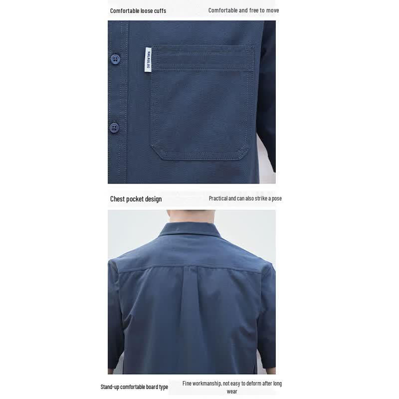 Pierre Cardin Men's Summer Casual Short Sleeve Shirt