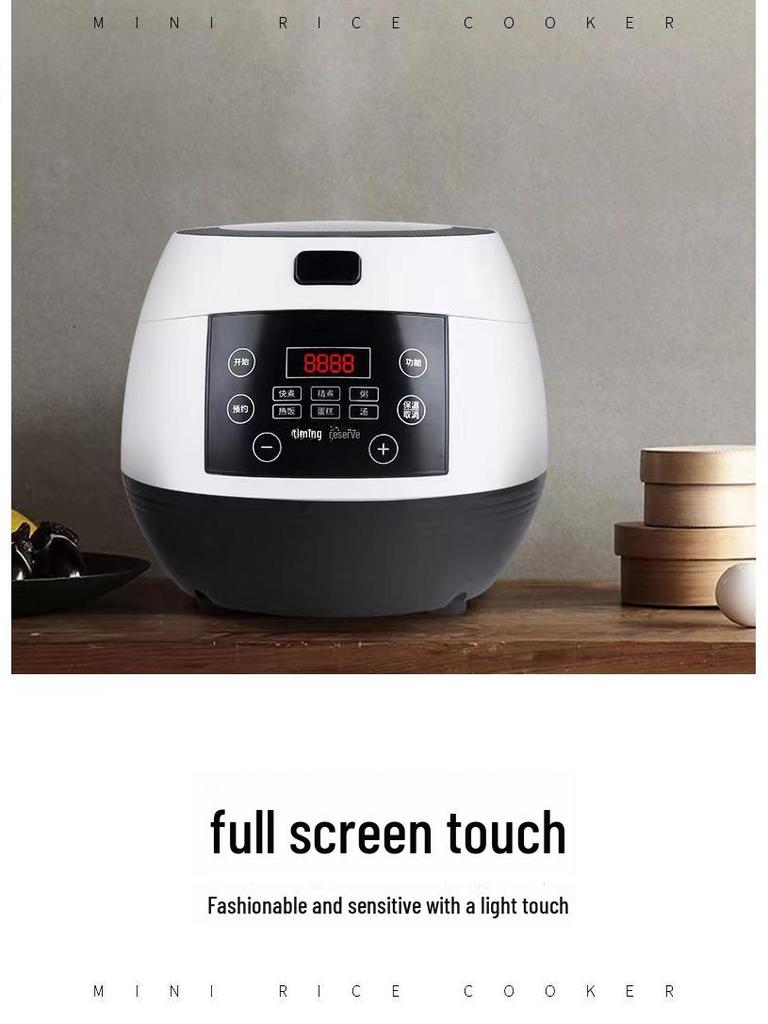 Cross-Border Smart Touch 5L Rice Cooker: Multi-Function, Large Capacity, with Timer