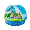 Kids' Foldable UV-Protected Splash Pool with Canopy & Sprinkler