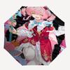 1 Stück Outdoor-Schirm mit Anime-Charakter-Design - Automatisches Öffnen/Schließen, Tragbares 3-fach faltbares Design, 8-Speichen-Eisenrahmen - Perfektes Geschenk für Fans, T