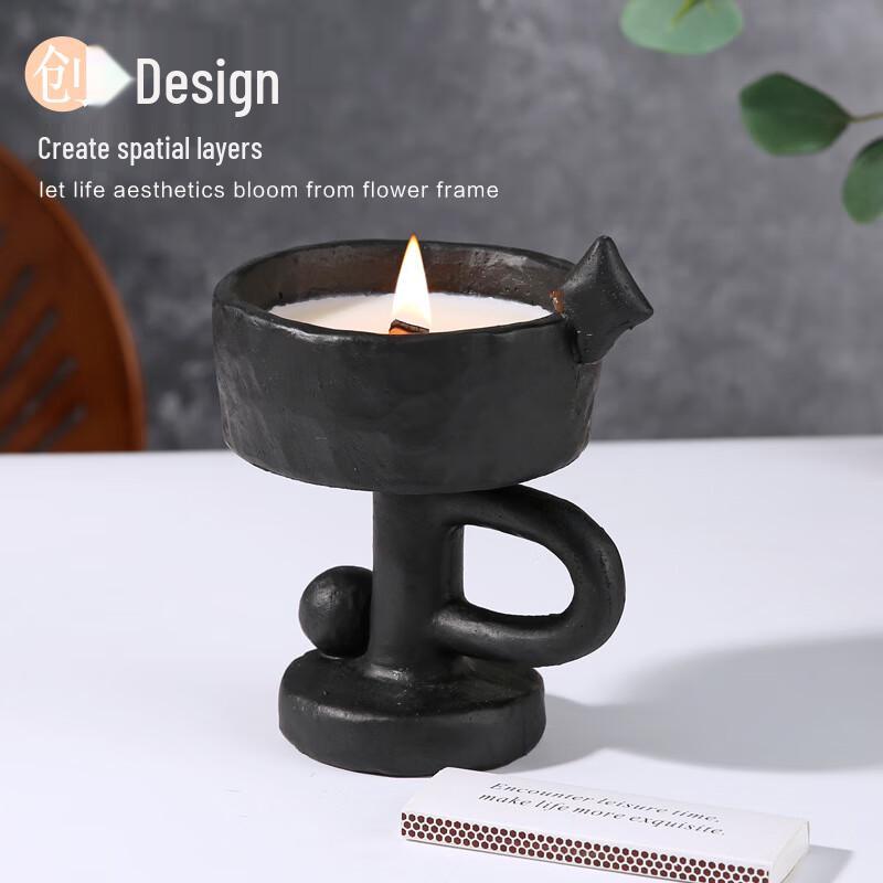 Multifunctional Cement Candle Holder