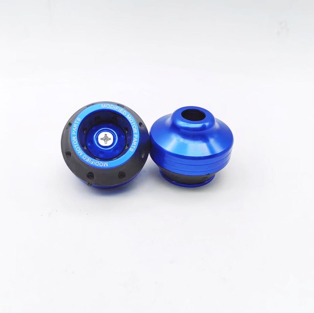 Universal Motorcycle Accessories Anti Collision CNC Front Fork Cup Modified For Motorbike Anti-Fall Bumpers