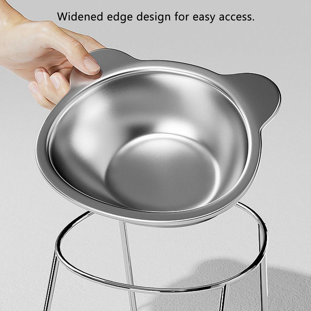 Raised Cat Bowls Elevated 15° Dog Bowls Stable Pet Supplies  for Puppy and Cat