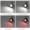 Mini Latarka LED Brelok Przenośna Ładowalna 800lm COB Latarki Brelok 4 Tryby Światła Kieszonkowa