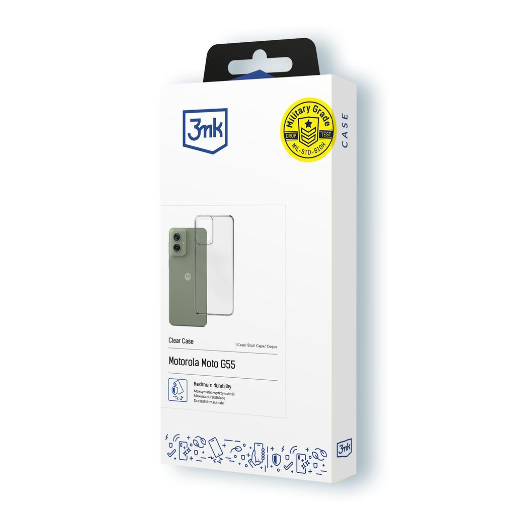 Motorola Moto G55 5G - 3Mk Clear Case