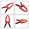 Ergonomic Design Spring Clamp Extended Nose Locking Pliers Flexible Fixing Clamp  For Woodworking