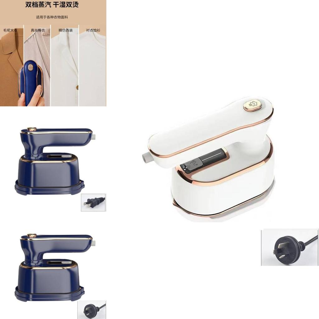 Portable Foldable Handheld Iron Steamer With Adjustable Temperature For Travel And Home Use