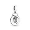Letter Mom Pendant S925 Pure Silver Bird Heart Sun Moon Charm Snake Bone Chain Beads Accessories Women's Jewelry Gift