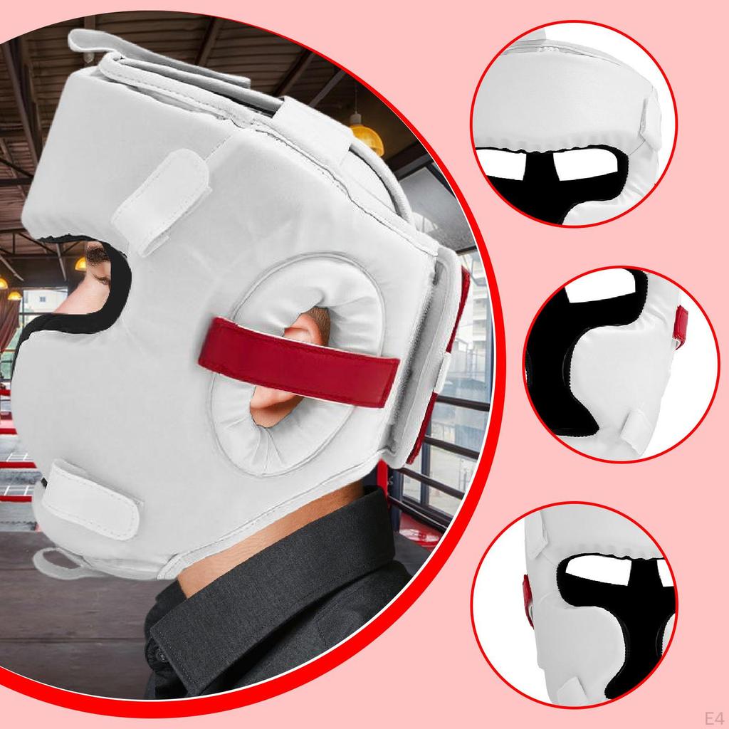 Boxen Kopfschutz Helm Schutz Zubehör Atmungsaktiv Ohrenschutz Training für