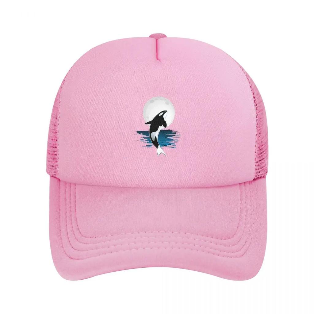 Kosatka Vodní Moře Oceán Horní Trička Kosatka Síťované Baseballové Čepice Snapback Módní Baseballové Čepice Ležérní Čepice Venkovní Unisex