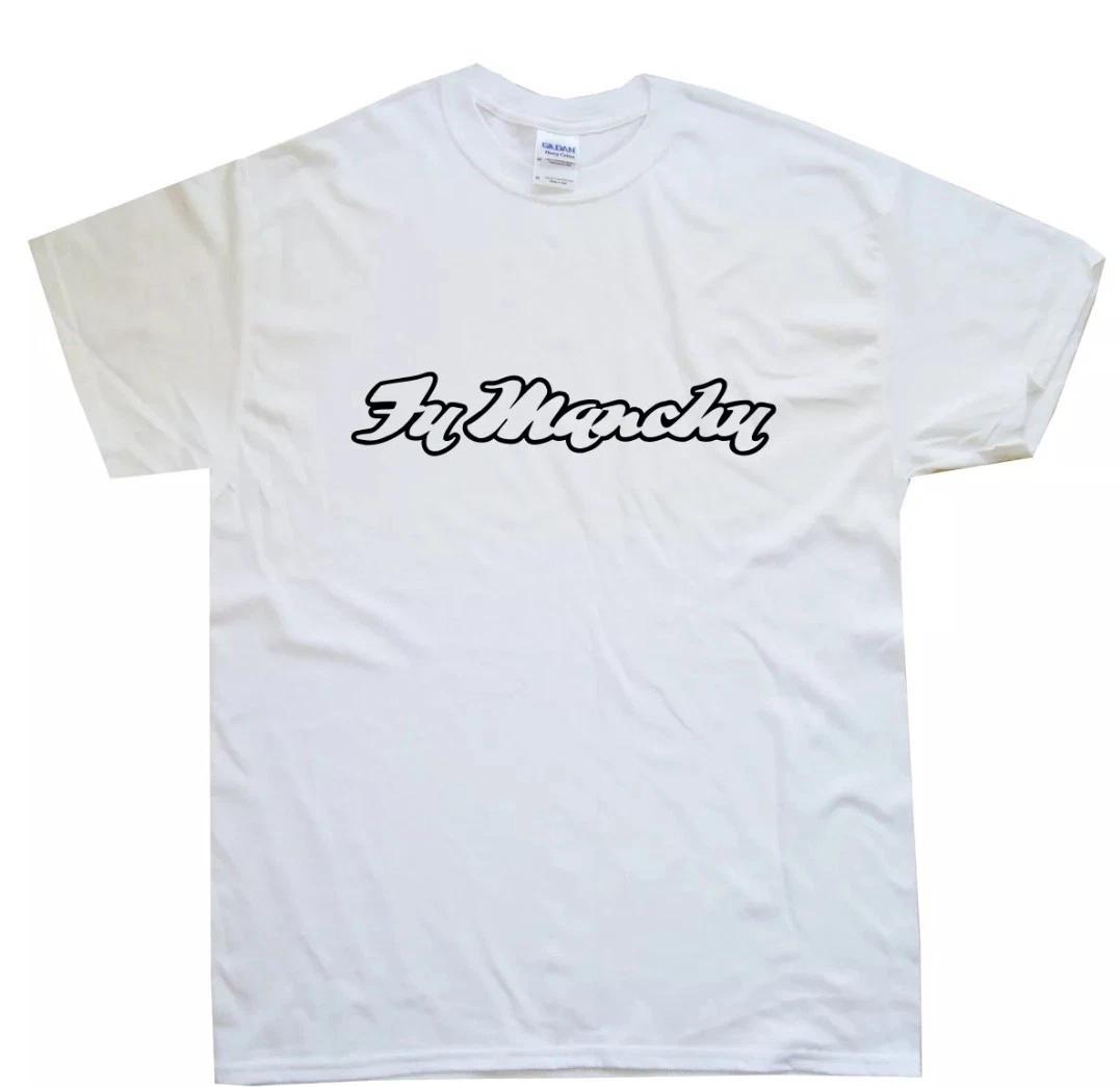 FU MANCHU T-SHIRT sizes S M L XL XXL colours Black, White XS