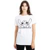 Lilo & Stitch Womens/Ladies Relaxed Sketch T-Shirt