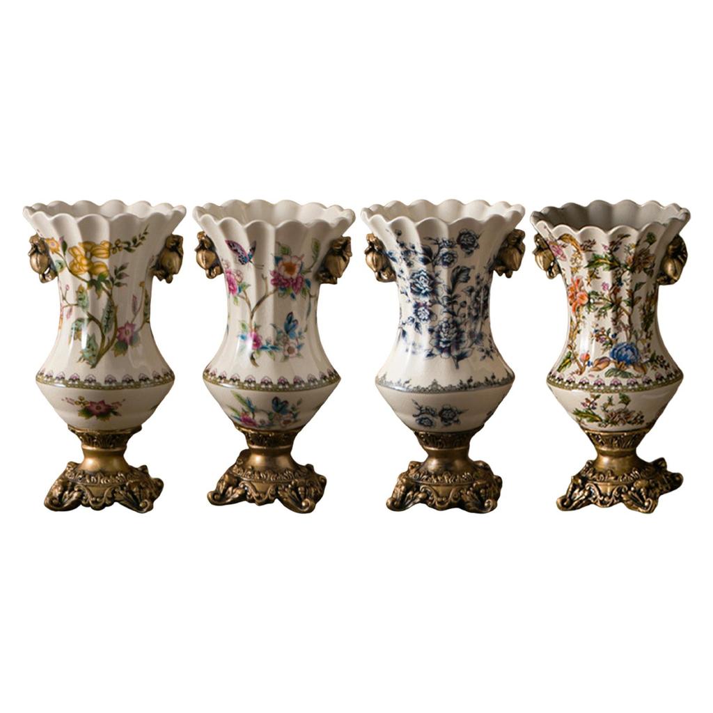 Ceramic Flower Vase Table Centerpiece for Dining Table TV Cabinet Office