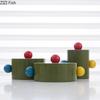 Colorful Dot Decorative Storage Jar Candy Jar Small Objects Jewelry Organizer Box Earring Ring Boxes Cosmetics Container