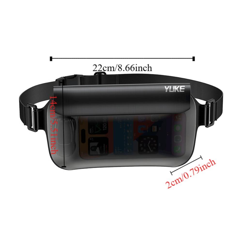 Lanyard Transparent Waist Bag Swimming Storage Bag Waterproof Phone Bag Summer