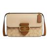COACH Morgan Cow Leather Crossbody Bags Medium Women's Light Khaki CR331-IMWQ4