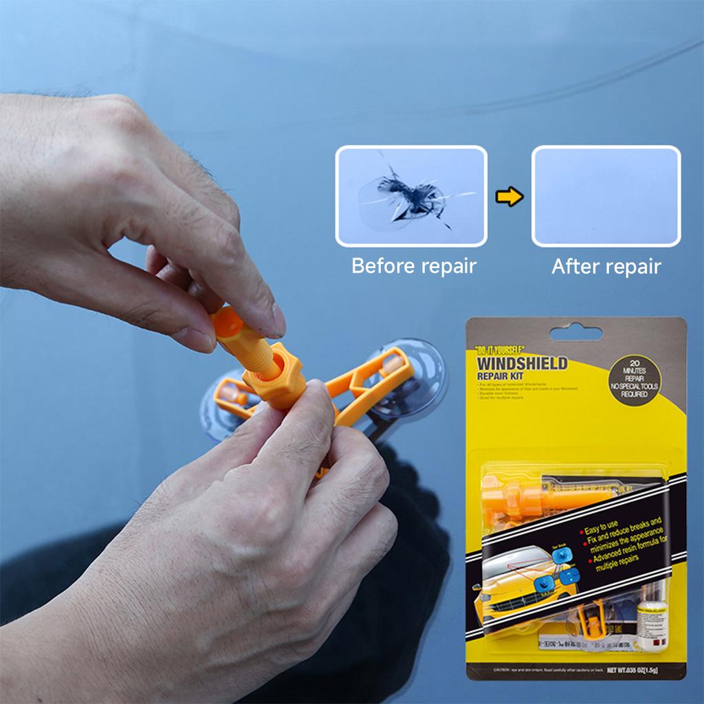 Autoglasreparatur Fenster Risse Weg Kit Kratzer Entfernen Automobil LKW Motorräder Gebrochen Reparatur Windschutzscheibe Riss Wiederherstellungsset