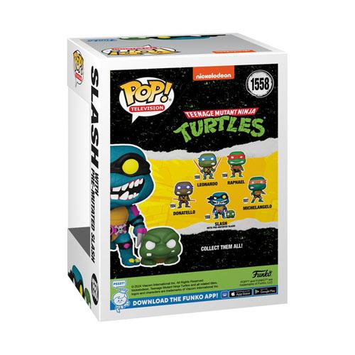 Teenage Mutant Ninja Turtles Slash mit Mouser Pop! Vinyl