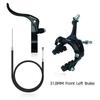 MAGICBROS Fixed Gear Bike Front and Rear Brake Set 22.2/31.8MM Caliper Brake Caliper Tube Length 260/1560MM Bicycle Accessories