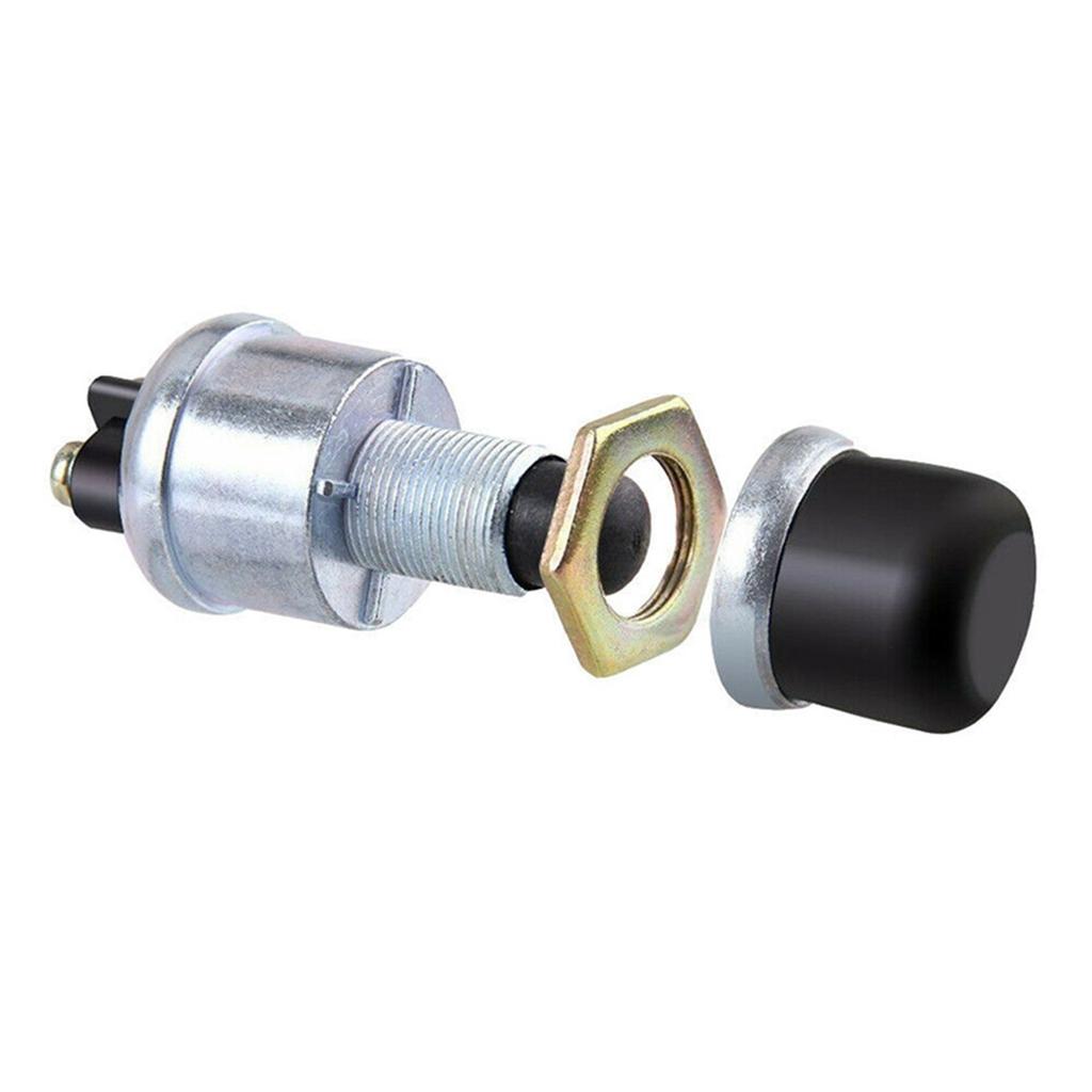 Ignition Starter Switch 60A DC12V 24V Truck Engine Start Boat Push Waterproof Horn Car Button Switch Replacement