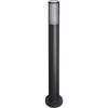 Vertical Black Garden Lamp 1Xgu10 Ip44