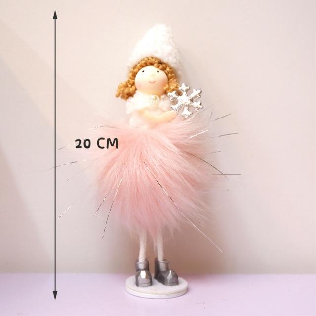 2023 Новый год Рождественское украшение для дома Ангел Рождественский подарок Кукла — фото 17