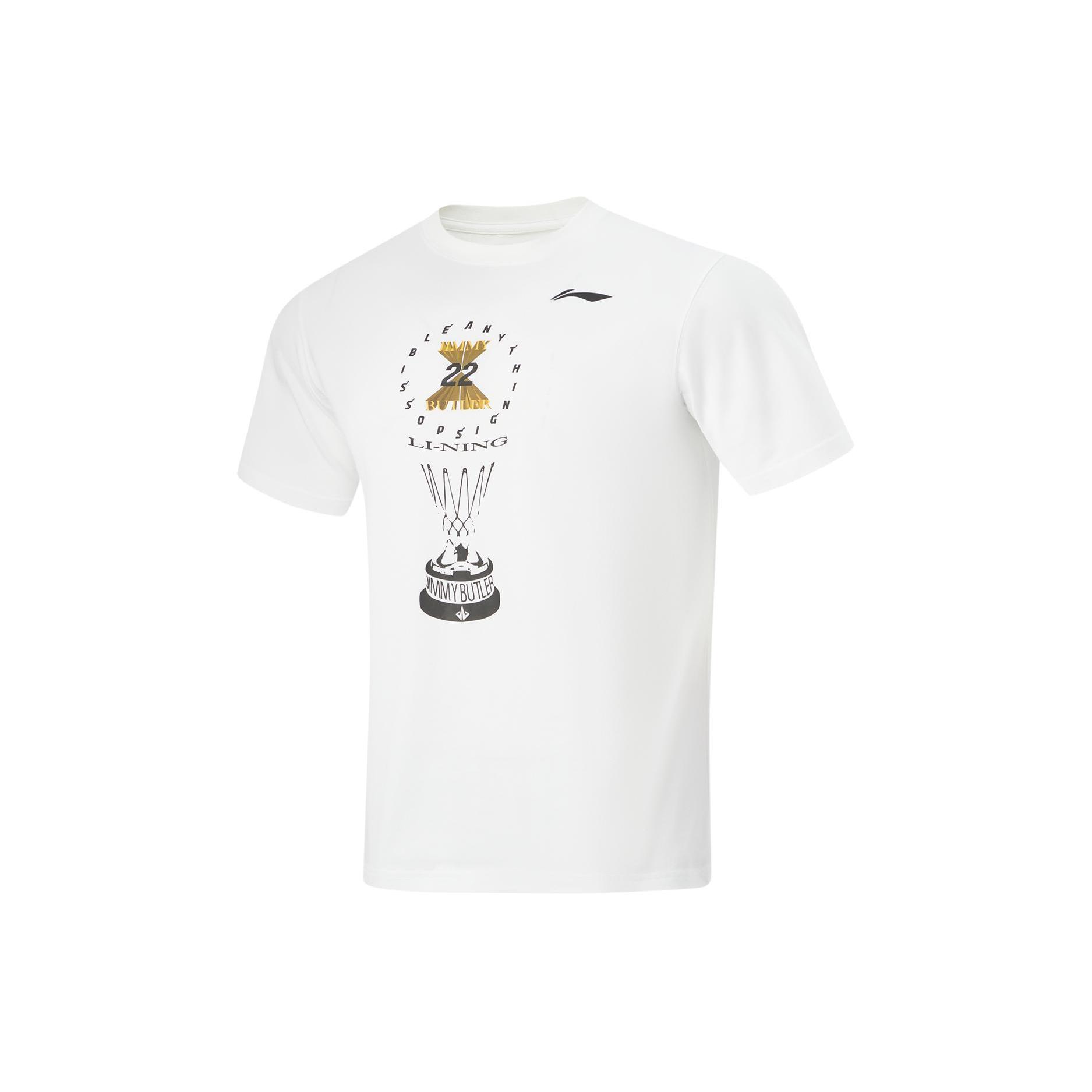 Li Ning T Shirt Men s Standard White AHSU403-2 XXL