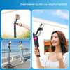 CYKE SS1 Phone Tripod 165cm Extendable Selfie Stick 4-Leg Stable Stand with Bluetooth-compatible Remote