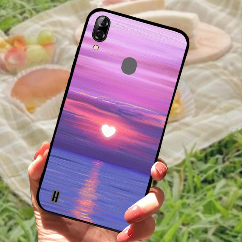 Case For Blackview A60 Cover Silicone Marble Cat Lion TPU Black Soft Covers for Blackview A60 A 60 Bags