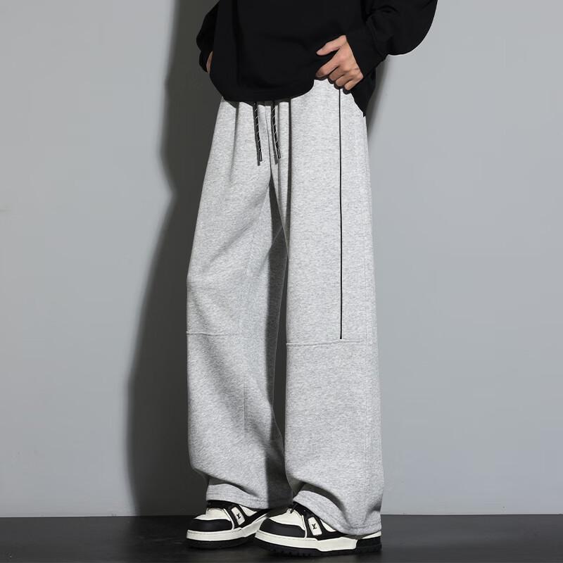 NASA NOAH Men's Loose Fit Straight Leg Casual Sport Pants