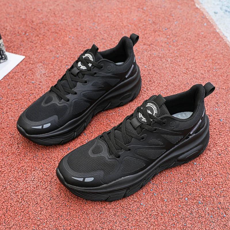 

Кроссовки для пар, высококачественные легкие кроссовки для мужчин, дышащие кроссовки для тренировок, мужские и женские, удобные туфли на шнуровке 44