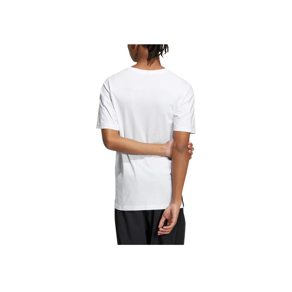 Adidas Graphic Story Casual Breathable Round Neck Sports T-Shirt Men Tops White HE5175