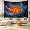 Manchester United Wall Tapestry, Soft Fabric Wall Hanging, Decorative Backdrop For Bedroom Home Wall Art