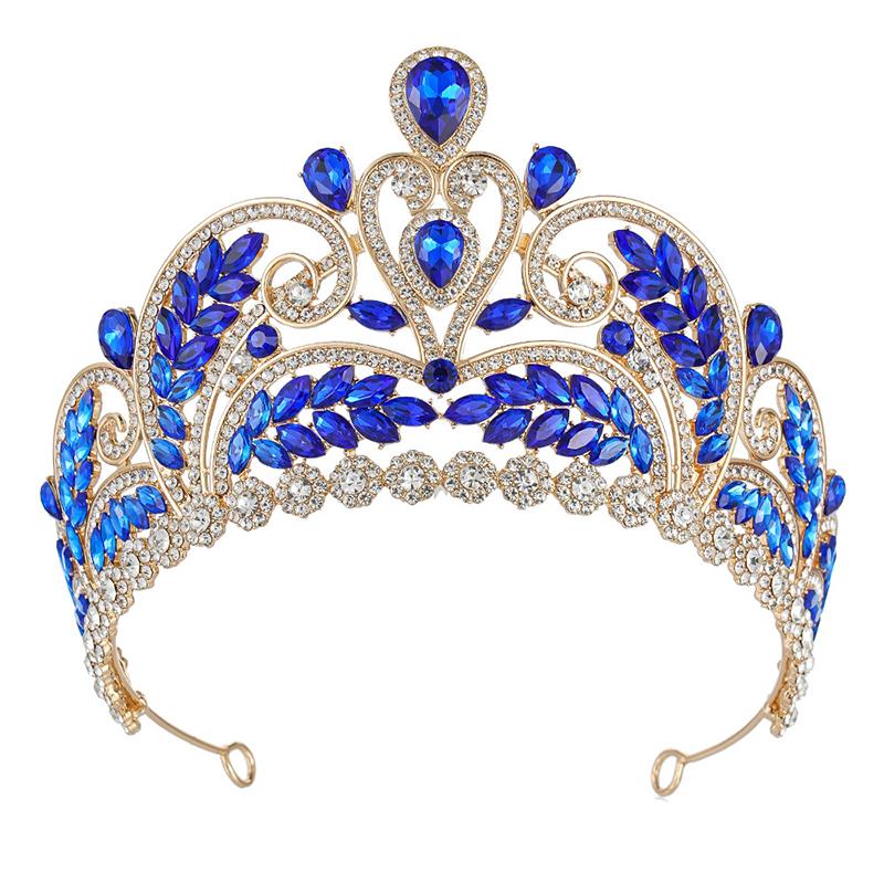 Elegant Wedding Crown for Brides Tiaras and Crowns Bridal Hair Jewelry Prom Pageant Headpiece Birthday Head Accessories