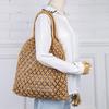 The New Fishing Net Bag Portable Female Bag Hollow Beach Bag Crochet Shoulder Bag