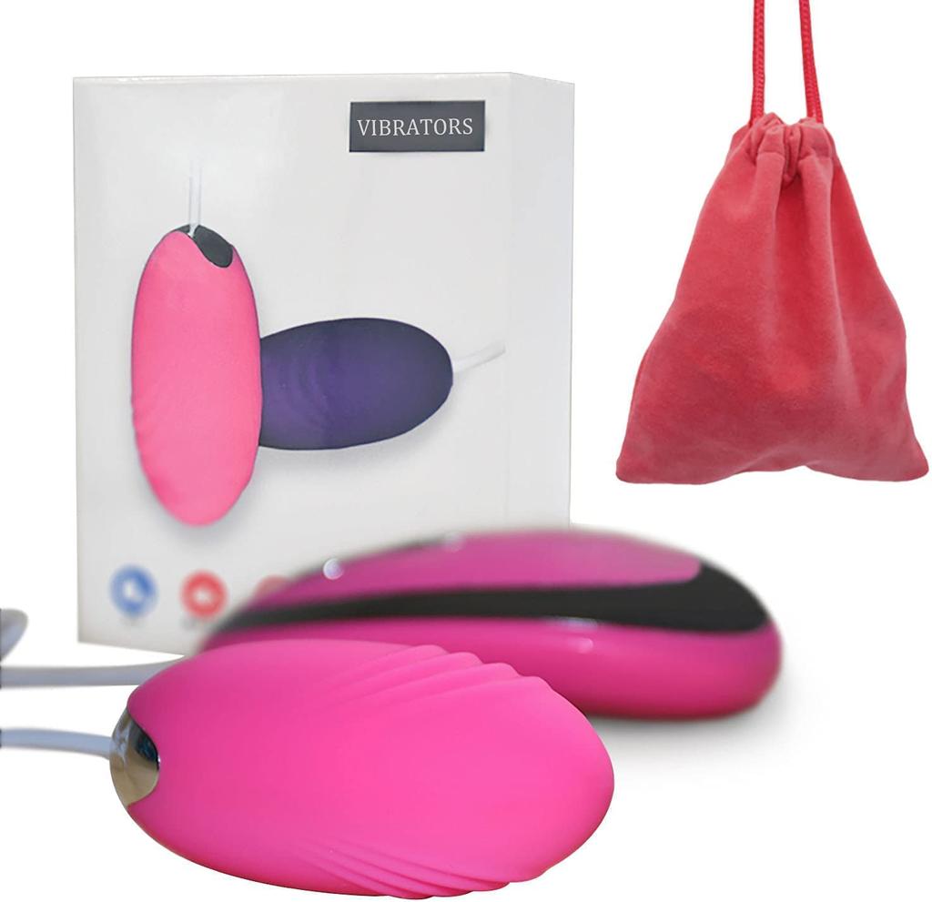 Rotor Vibrator for Women Popular Clitoris Electric Massager Vibrator Clitorism Egg Shape 10 Patterns Strong Vibration Silicone Silent Waterproof