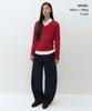 MUSINSA STANDARD WOMAN [Victoria Wool] Women'S V-Neck Knit [Red]