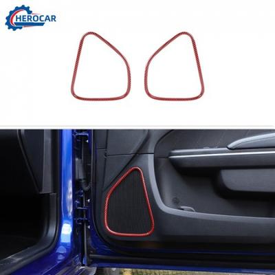 Auto Fronttür Lautsprecher Rahmen Zierring Abdeckung Für Dodge Charger /300C 2011+Rot